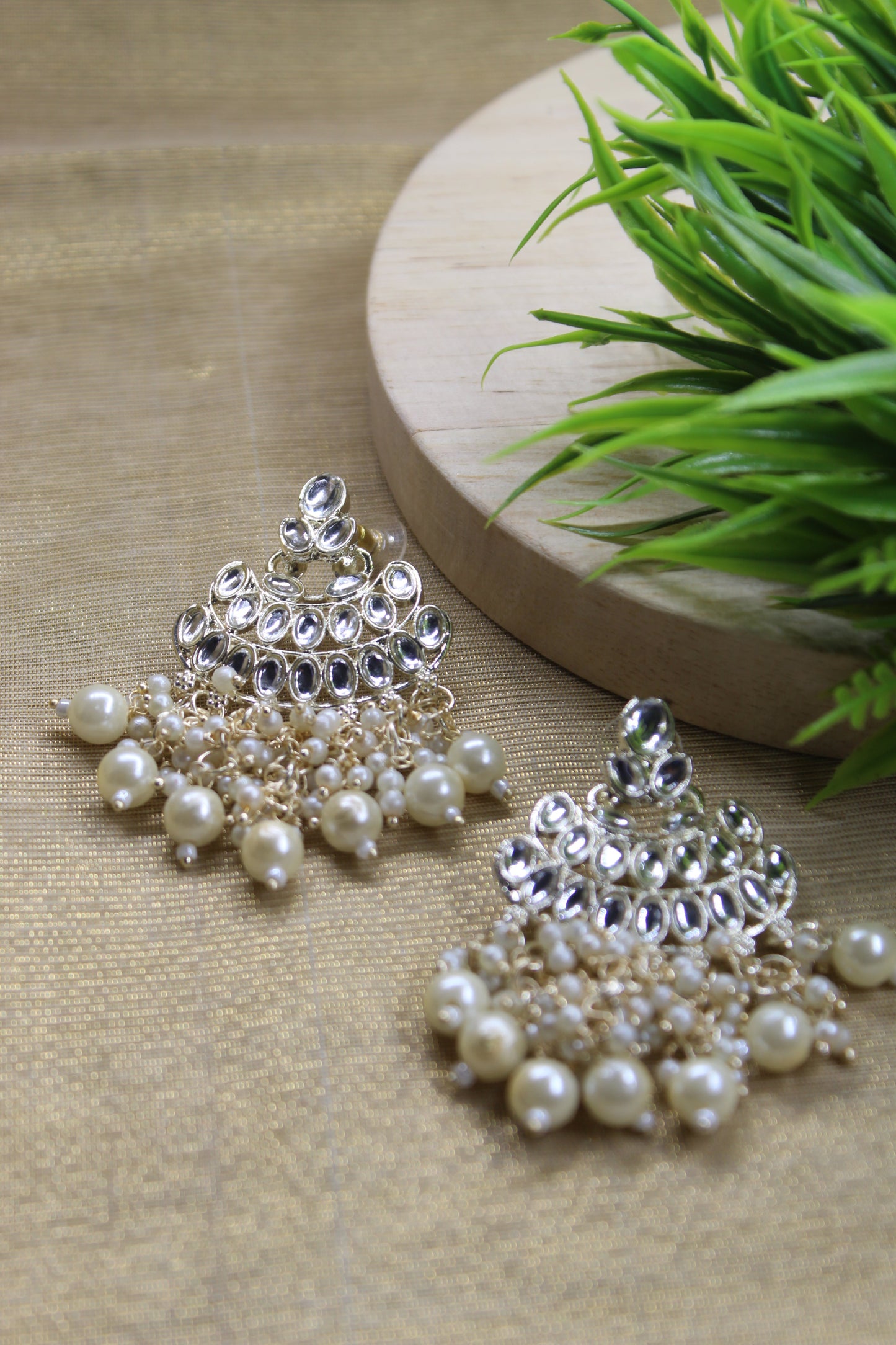 pearl earrings