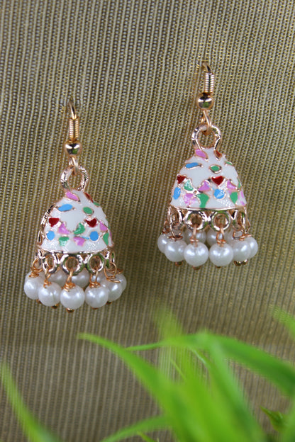 Multi Colour Jhumka