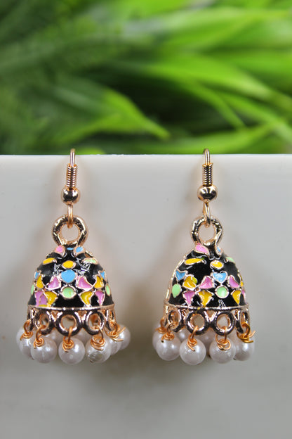 Multi Colour Jhumka