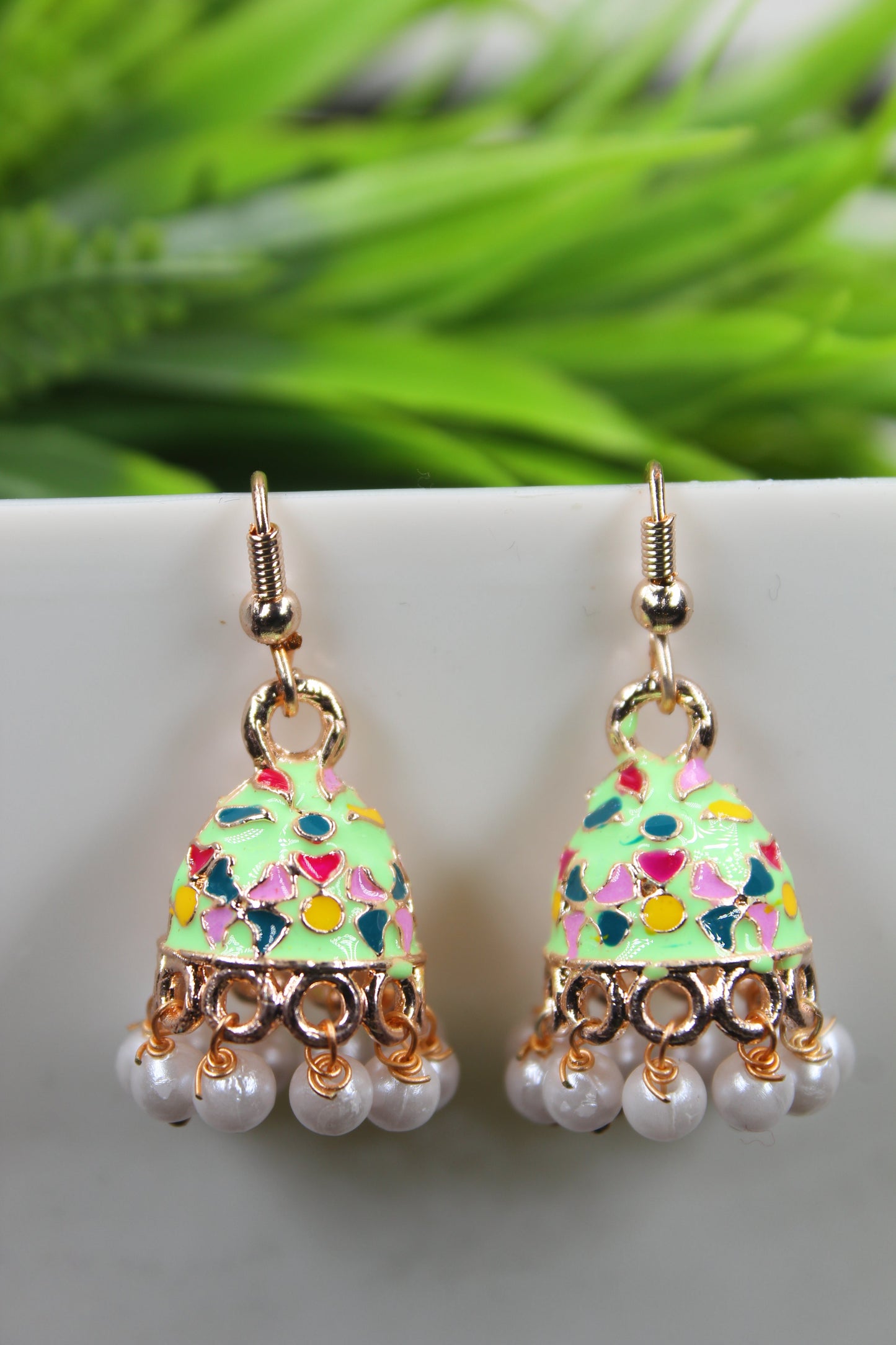 Multi Colour Jhumka