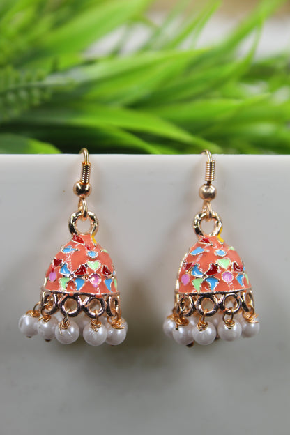 Multi Colour Jhumka