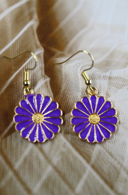 flower earrings