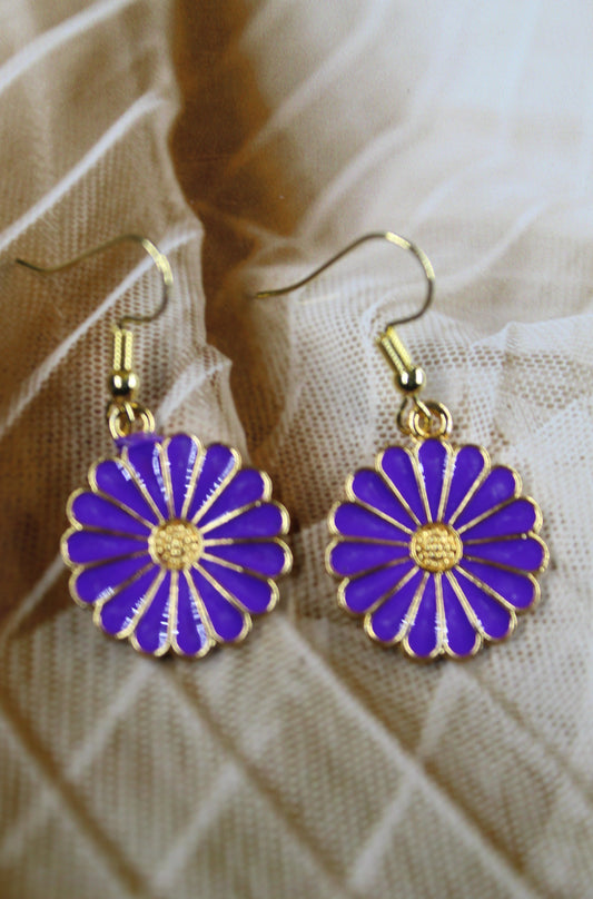 flower earrings