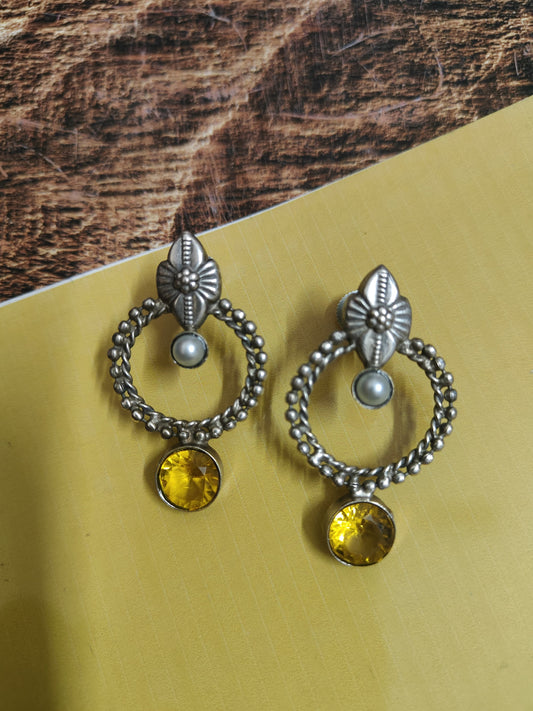 Oxidized Earrings